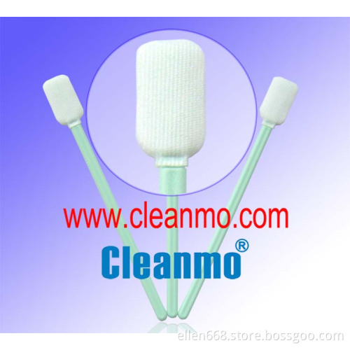 Polyester swab for cleaning broad surfaces and flat areas CM-PS714